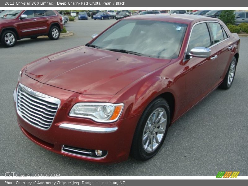 Deep Cherry Red Crystal Pearl / Black 2012 Chrysler 300 Limited