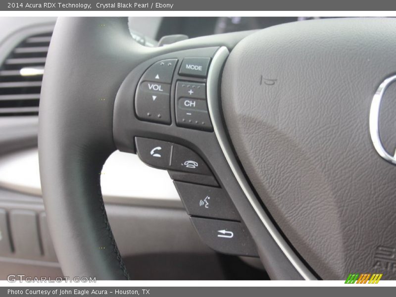 Crystal Black Pearl / Ebony 2014 Acura RDX Technology