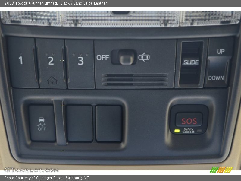 Black / Sand Beige Leather 2013 Toyota 4Runner Limited