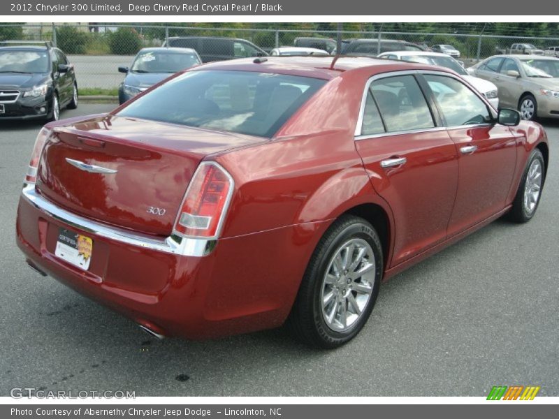 Deep Cherry Red Crystal Pearl / Black 2012 Chrysler 300 Limited
