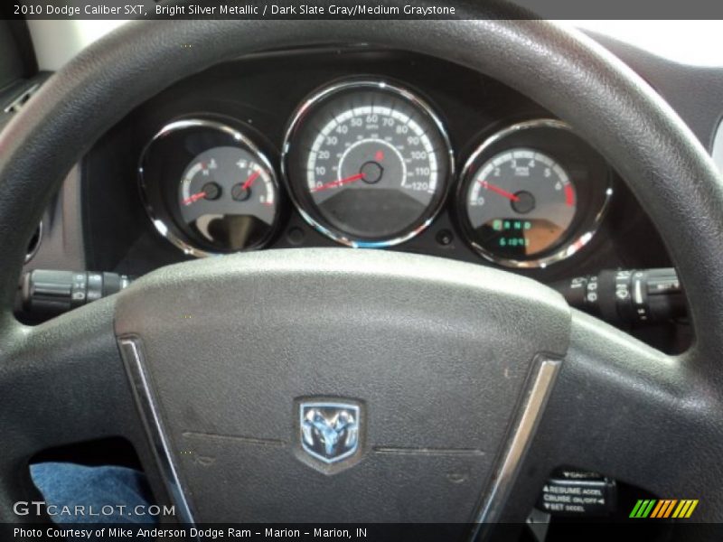 Bright Silver Metallic / Dark Slate Gray/Medium Graystone 2010 Dodge Caliber SXT