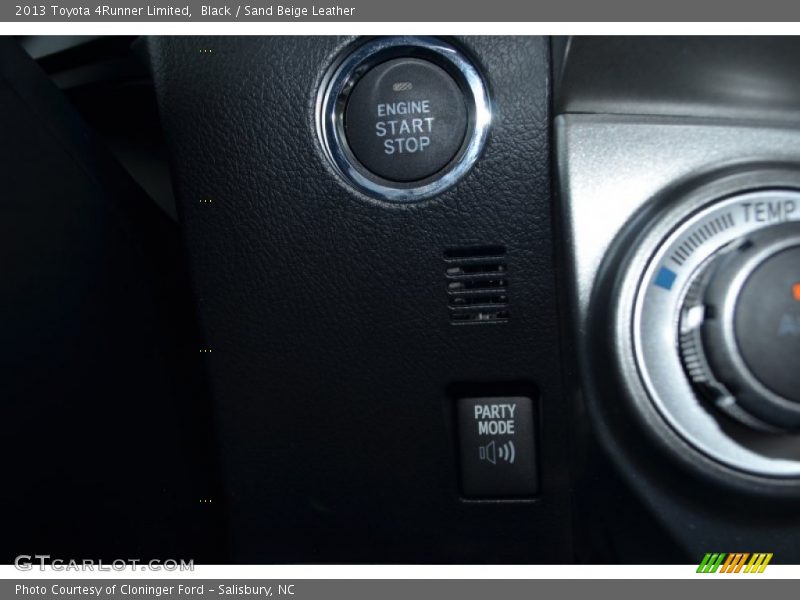 Black / Sand Beige Leather 2013 Toyota 4Runner Limited