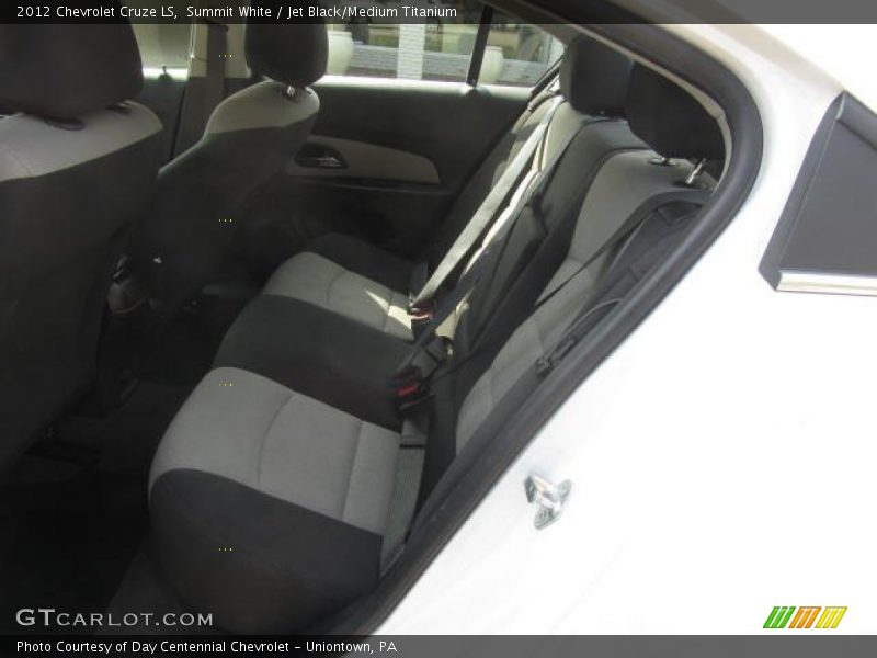 Summit White / Jet Black/Medium Titanium 2012 Chevrolet Cruze LS