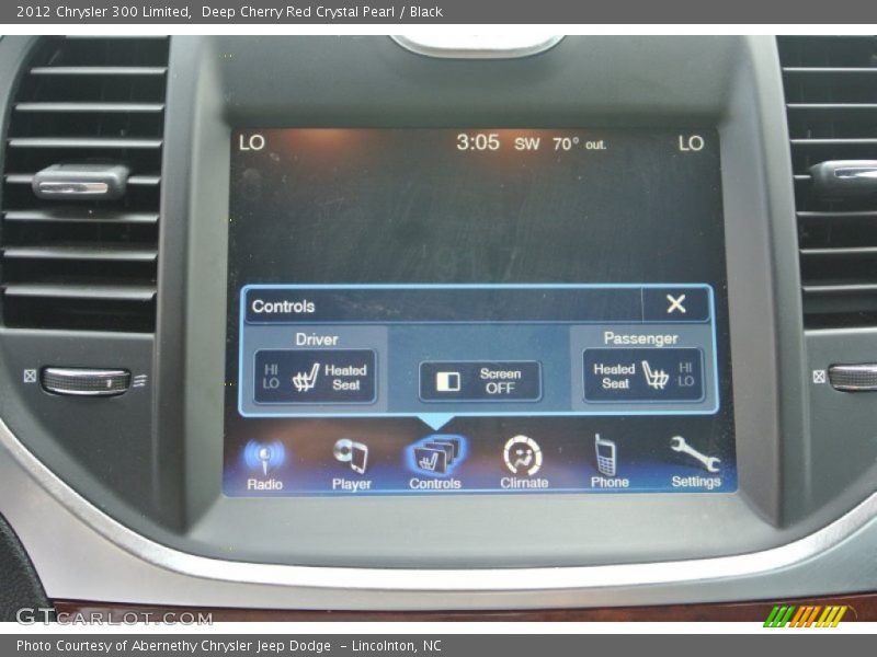 Deep Cherry Red Crystal Pearl / Black 2012 Chrysler 300 Limited
