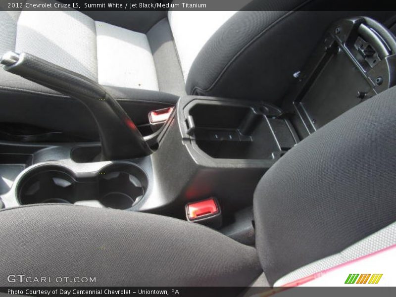 Summit White / Jet Black/Medium Titanium 2012 Chevrolet Cruze LS