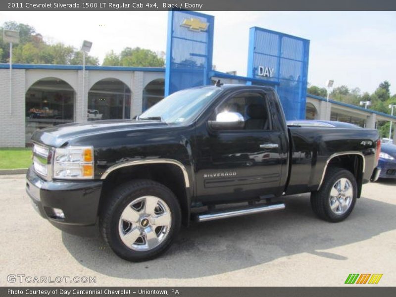 Black / Ebony 2011 Chevrolet Silverado 1500 LT Regular Cab 4x4