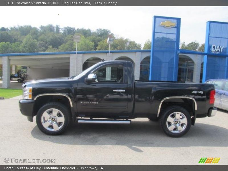 Black / Ebony 2011 Chevrolet Silverado 1500 LT Regular Cab 4x4