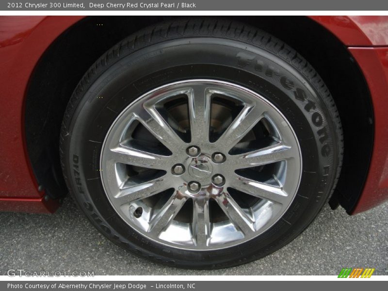 Deep Cherry Red Crystal Pearl / Black 2012 Chrysler 300 Limited