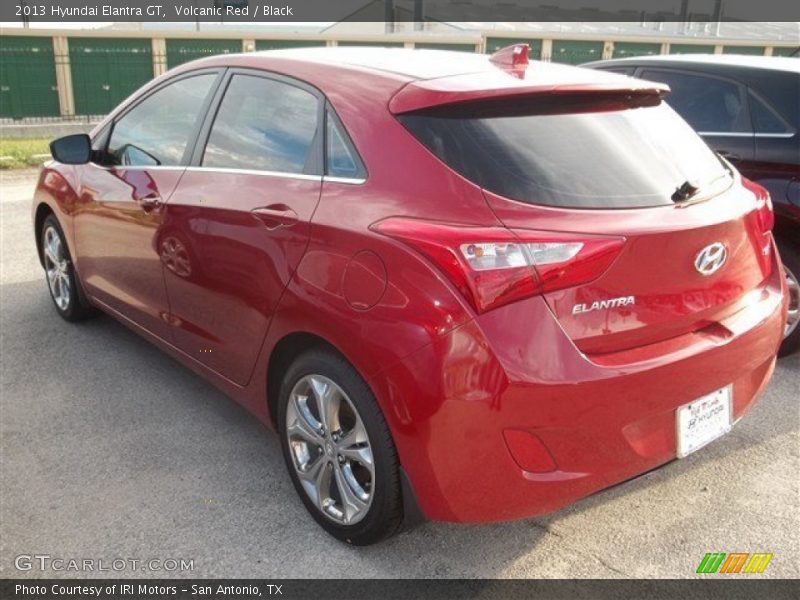 Volcanic Red / Black 2013 Hyundai Elantra GT