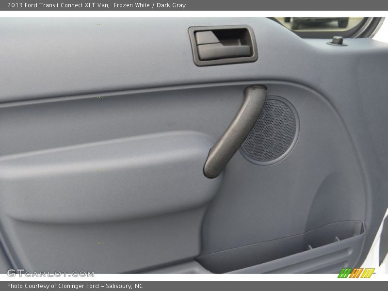 Frozen White / Dark Gray 2013 Ford Transit Connect XLT Van