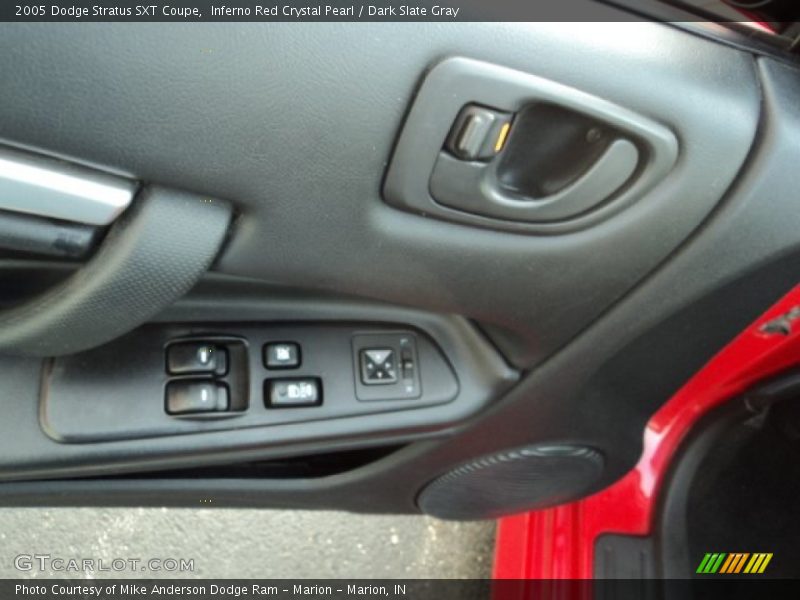 Inferno Red Crystal Pearl / Dark Slate Gray 2005 Dodge Stratus SXT Coupe