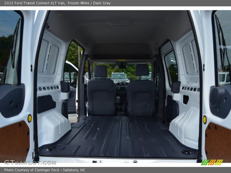 Frozen White / Dark Gray 2013 Ford Transit Connect XLT Van