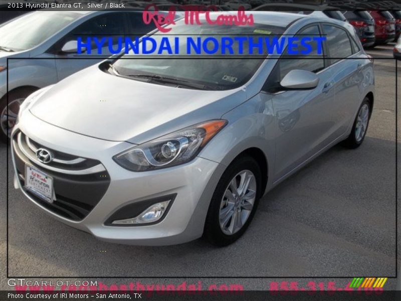 Silver / Black 2013 Hyundai Elantra GT