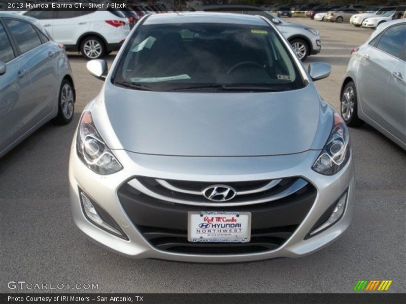 Silver / Black 2013 Hyundai Elantra GT