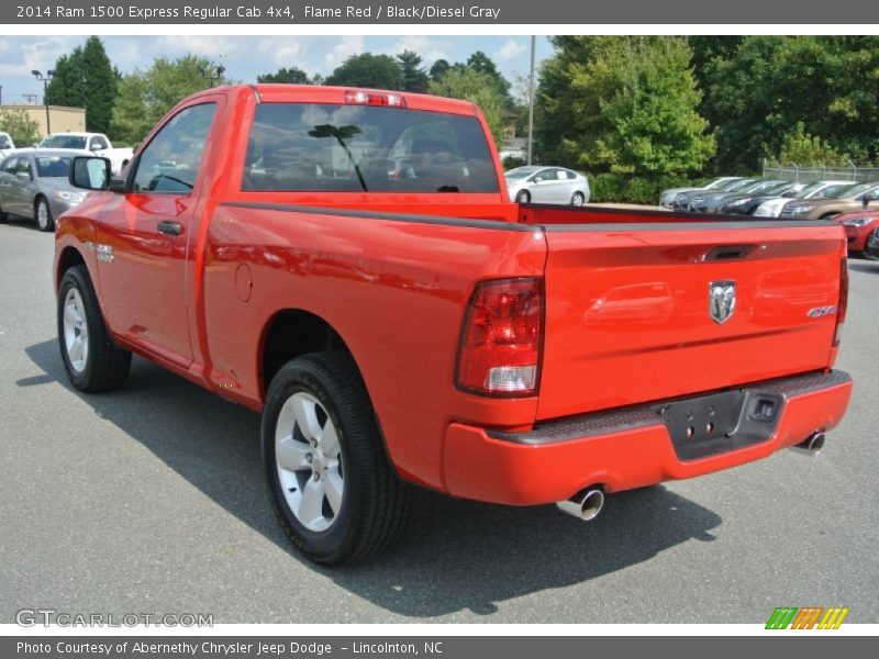  2014 1500 Express Regular Cab 4x4 Flame Red