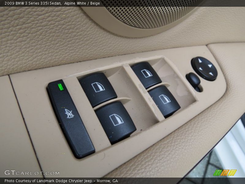 Alpine White / Beige 2009 BMW 3 Series 335i Sedan