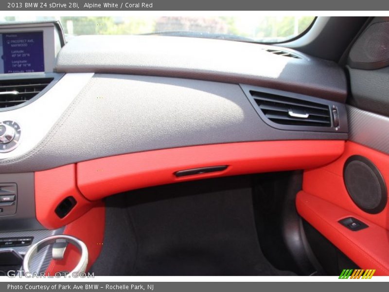 Alpine White / Coral Red 2013 BMW Z4 sDrive 28i
