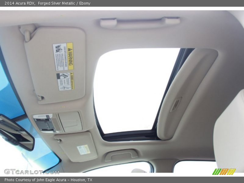 Forged Silver Metallic / Ebony 2014 Acura RDX