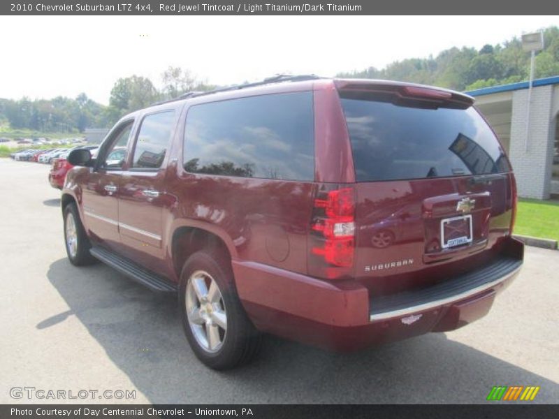 Red Jewel Tintcoat / Light Titanium/Dark Titanium 2010 Chevrolet Suburban LTZ 4x4