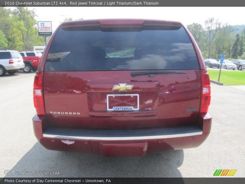 Red Jewel Tintcoat / Light Titanium/Dark Titanium 2010 Chevrolet Suburban LTZ 4x4