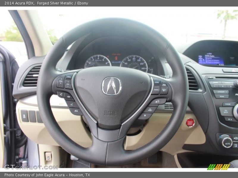 Forged Silver Metallic / Ebony 2014 Acura RDX