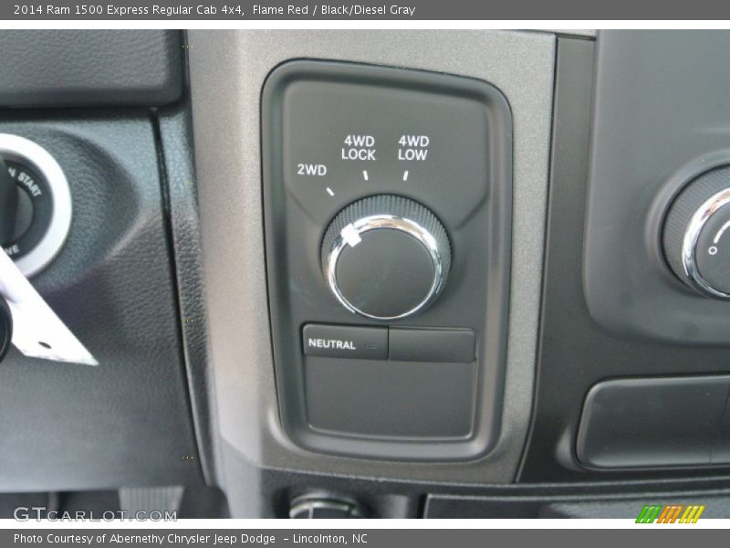 Controls of 2014 1500 Express Regular Cab 4x4