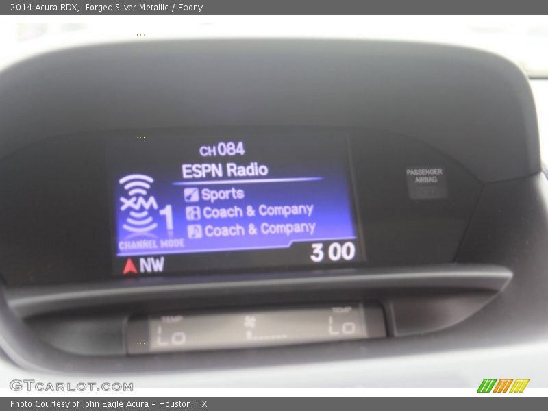 Forged Silver Metallic / Ebony 2014 Acura RDX