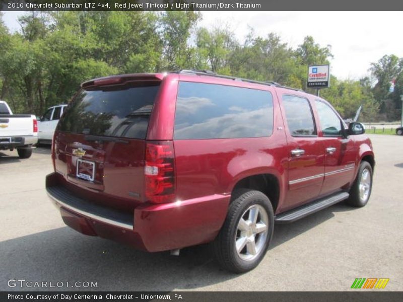 Red Jewel Tintcoat / Light Titanium/Dark Titanium 2010 Chevrolet Suburban LTZ 4x4