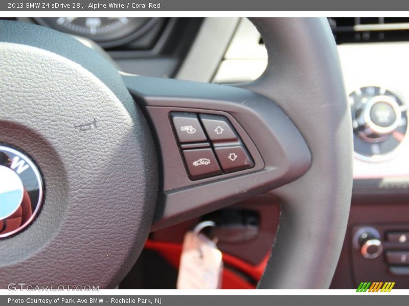 Alpine White / Coral Red 2013 BMW Z4 sDrive 28i