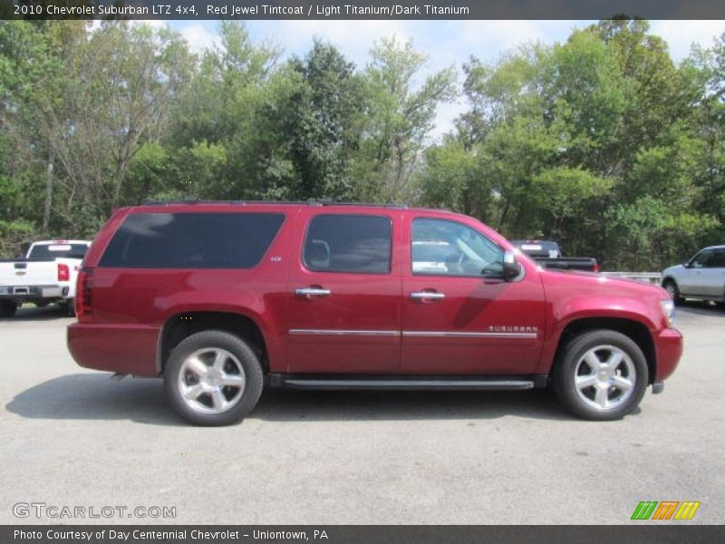 Red Jewel Tintcoat / Light Titanium/Dark Titanium 2010 Chevrolet Suburban LTZ 4x4