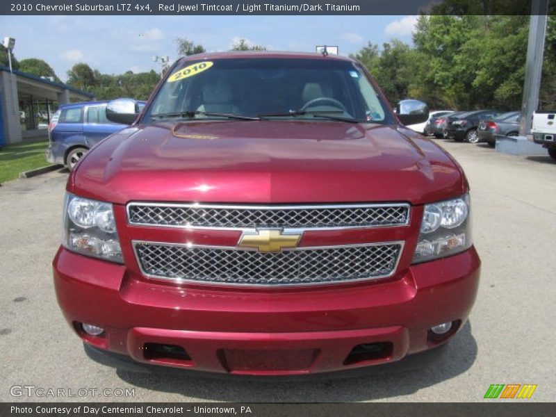 Red Jewel Tintcoat / Light Titanium/Dark Titanium 2010 Chevrolet Suburban LTZ 4x4