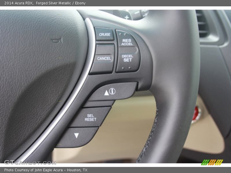 Forged Silver Metallic / Ebony 2014 Acura RDX