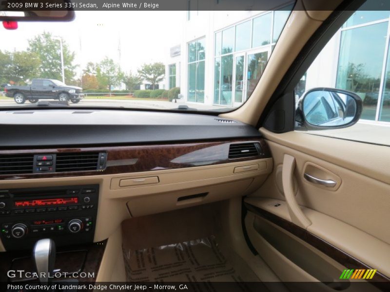 Alpine White / Beige 2009 BMW 3 Series 335i Sedan