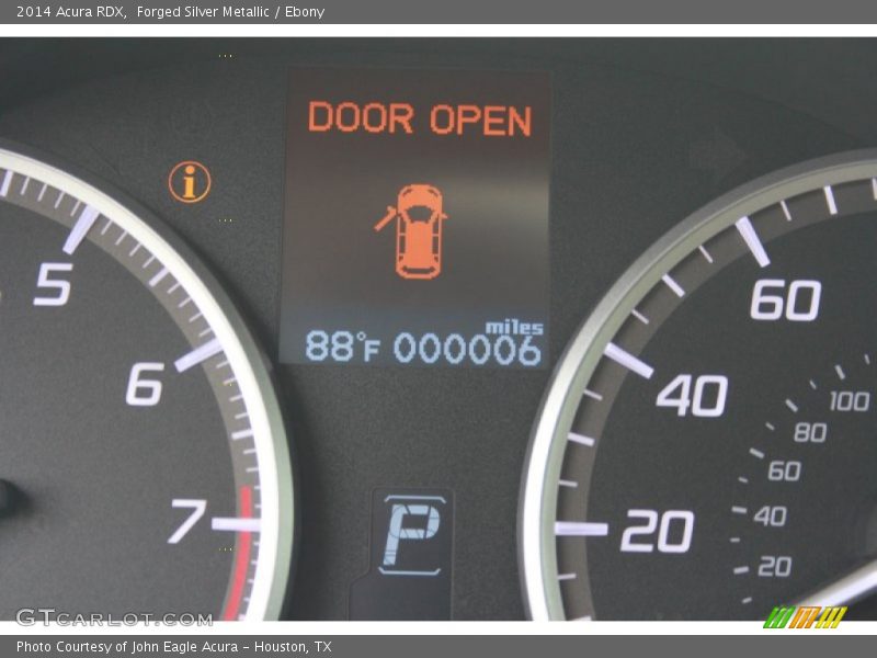 Forged Silver Metallic / Ebony 2014 Acura RDX