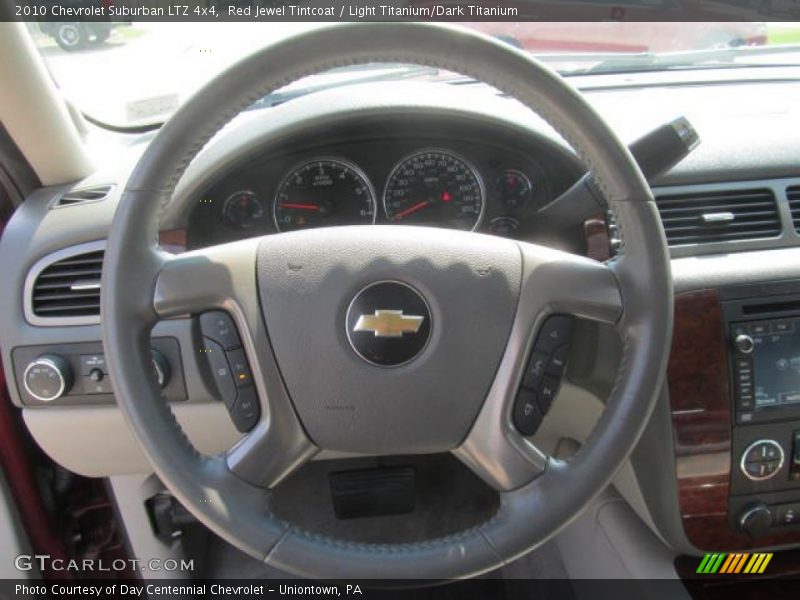 Red Jewel Tintcoat / Light Titanium/Dark Titanium 2010 Chevrolet Suburban LTZ 4x4