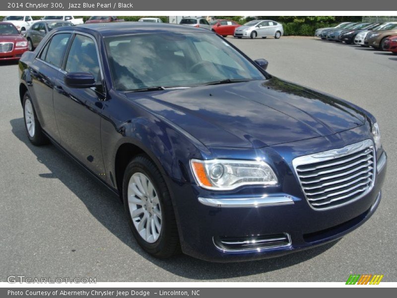 Jazz Blue Pearl / Black 2014 Chrysler 300