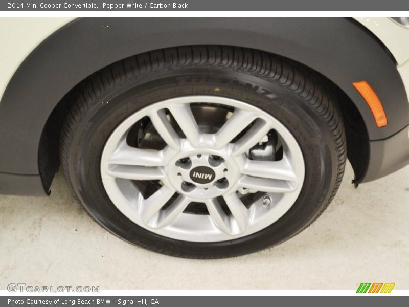 Pepper White / Carbon Black 2014 Mini Cooper Convertible