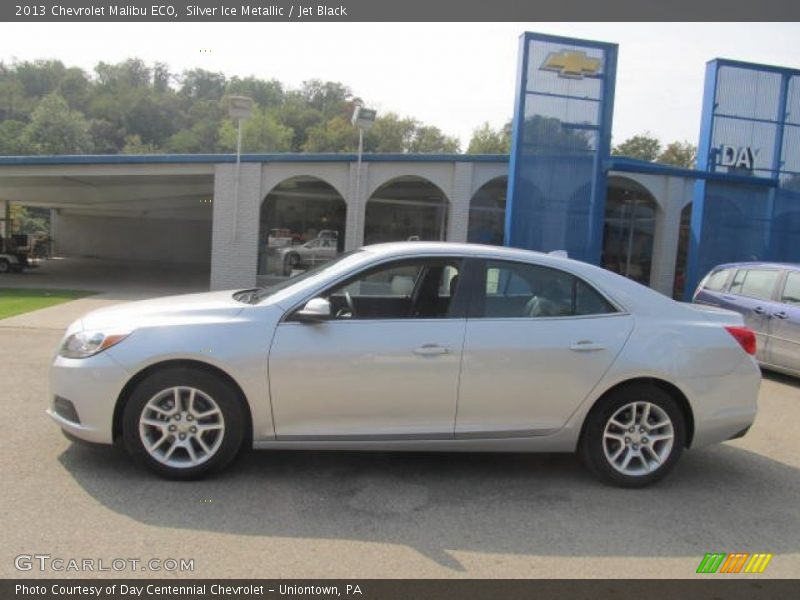 Silver Ice Metallic / Jet Black 2013 Chevrolet Malibu ECO