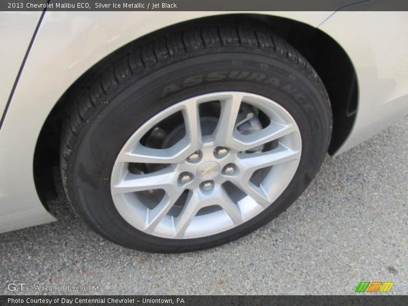 Silver Ice Metallic / Jet Black 2013 Chevrolet Malibu ECO