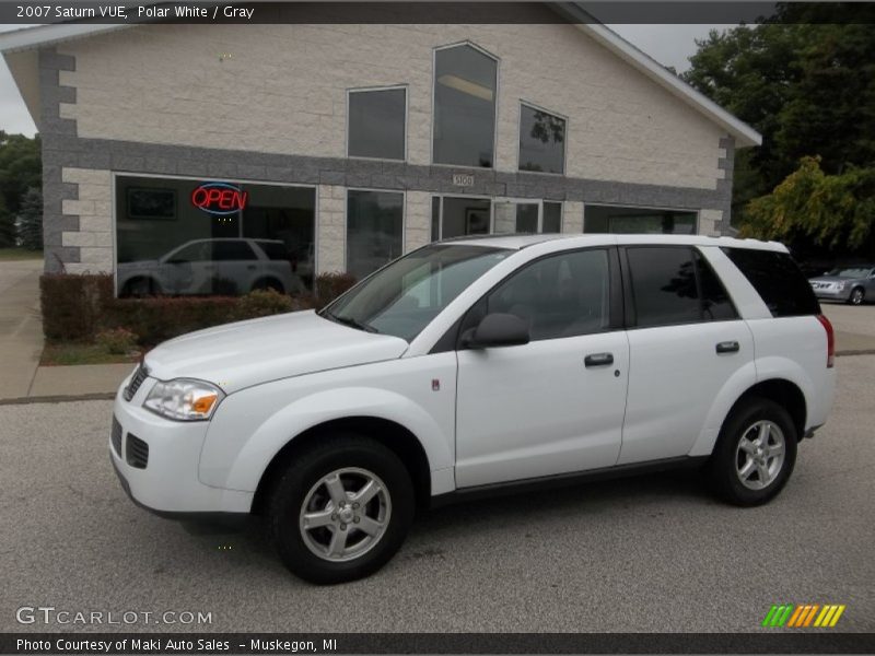 Polar White / Gray 2007 Saturn VUE