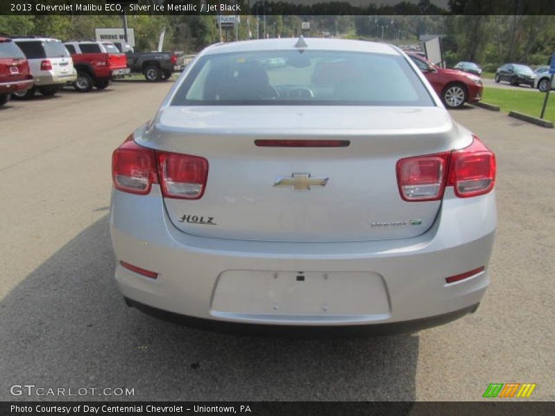 Silver Ice Metallic / Jet Black 2013 Chevrolet Malibu ECO