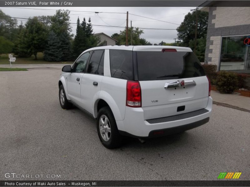 Polar White / Gray 2007 Saturn VUE