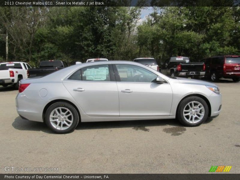 Silver Ice Metallic / Jet Black 2013 Chevrolet Malibu ECO