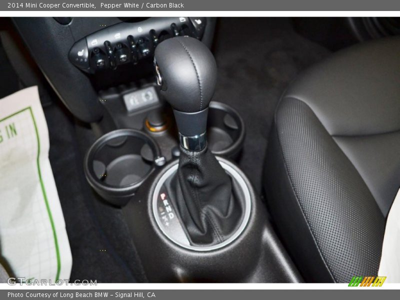 Pepper White / Carbon Black 2014 Mini Cooper Convertible