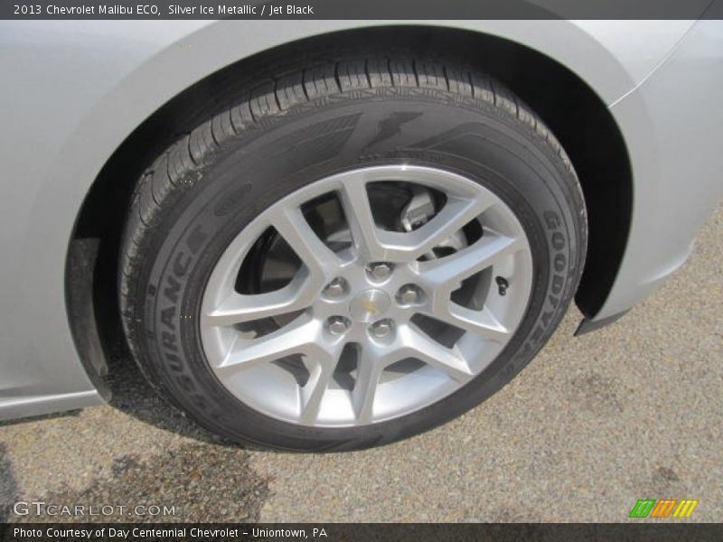 Silver Ice Metallic / Jet Black 2013 Chevrolet Malibu ECO