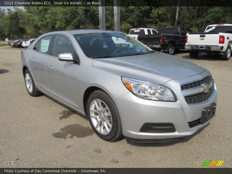 Silver Ice Metallic / Jet Black 2013 Chevrolet Malibu ECO