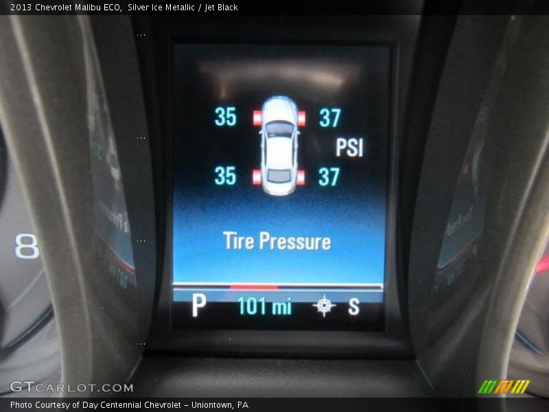 Silver Ice Metallic / Jet Black 2013 Chevrolet Malibu ECO