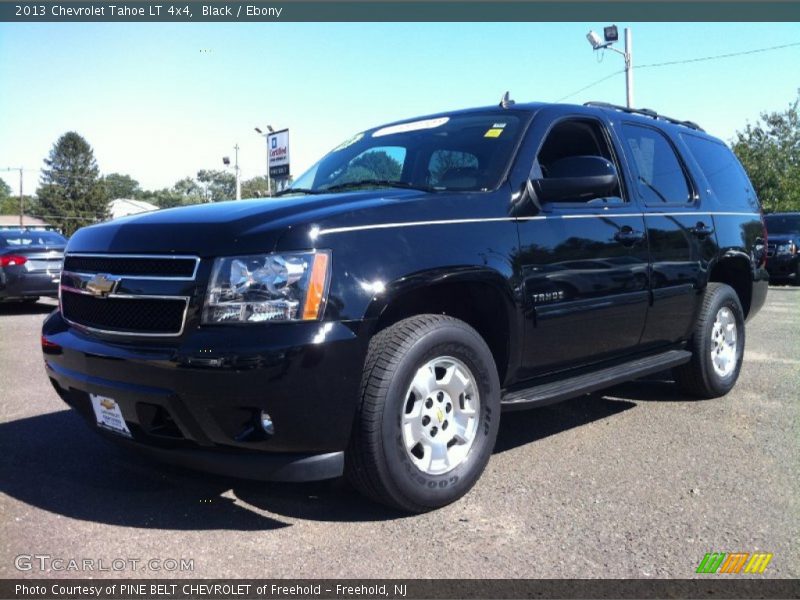 Black / Ebony 2013 Chevrolet Tahoe LT 4x4