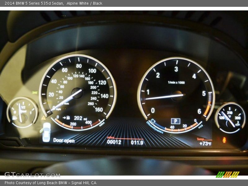  2014 5 Series 535d Sedan 535d Sedan Gauges