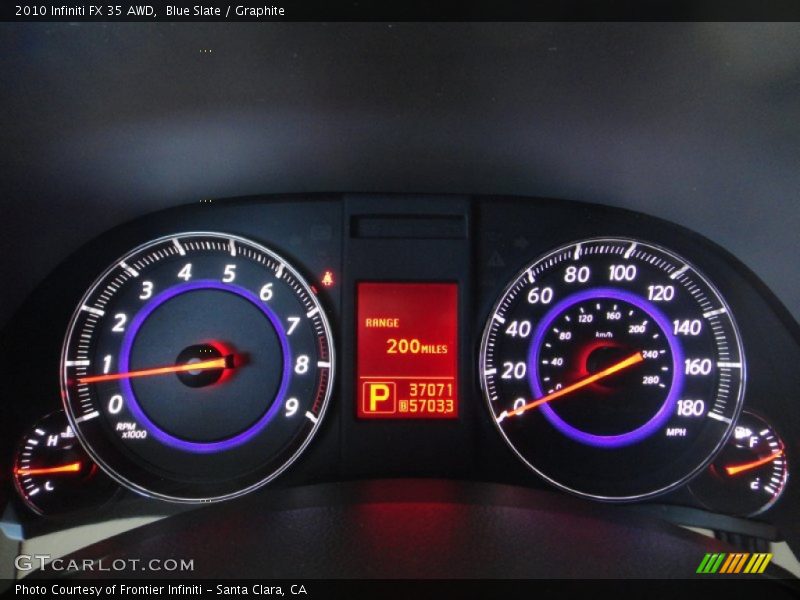 Blue Slate / Graphite 2010 Infiniti FX 35 AWD